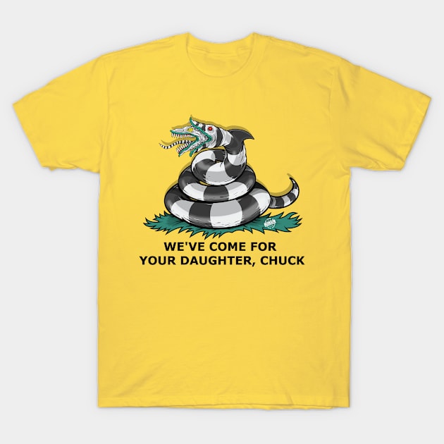 Don't tread on Beetlejuice T-Shirt by davemyersillustration